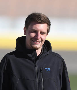 Profilbild von Sebastian Huch, Wissenschaftlicher Mitarbeiter am Lehrstuhl für Fahrzeugtechnik an der TU München; Mitglied des Projektkonsortiums Wiesn Shuttle.