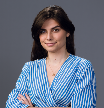 Profilbild von Sindi Haxhija, Wissenschaftliche Mitarbeiterin am Lehrstuhl für Siedlungsstrukutur und Verkehrsplanung an der TU München; Mitglied des Projektkonsortiums MGeM.