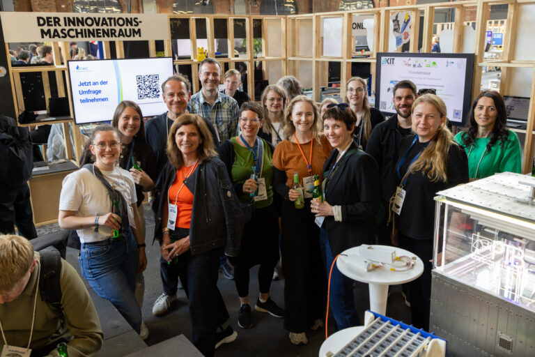 Das Cluster-Team auf der re:publica in Berlin
